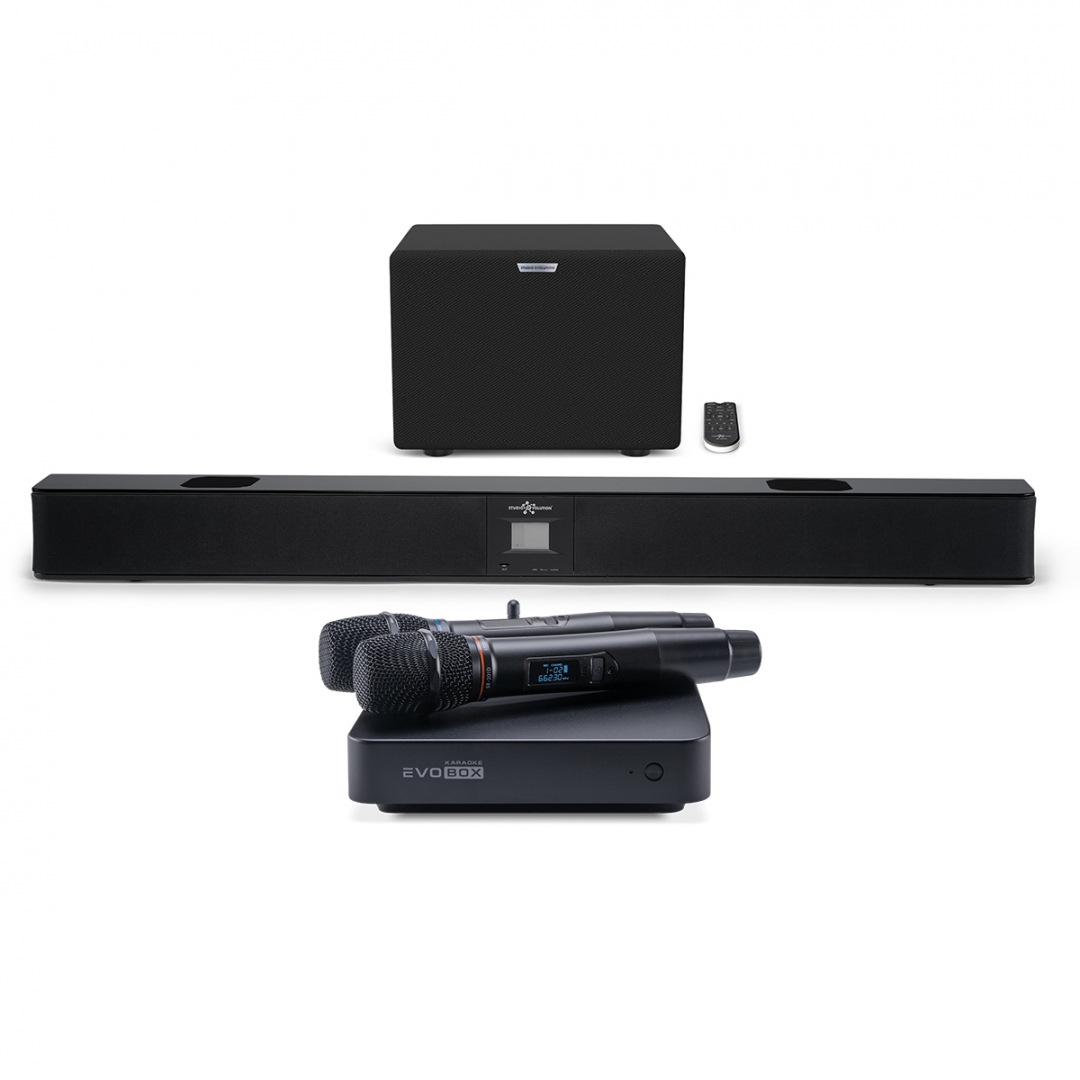 караоке-комплект EVOBOX Plus + EvoSound Bar (саундбар с караоке) в Джанкое