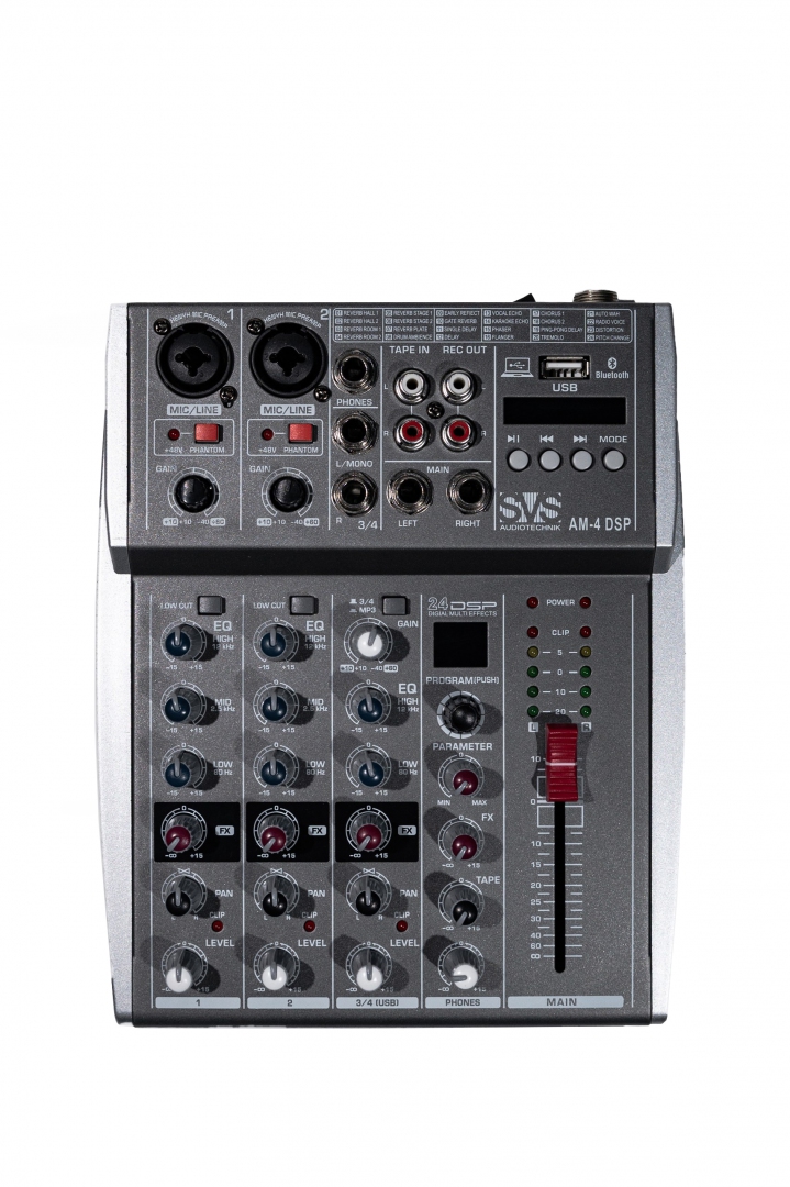SVS Audiotechnik mixers AM-4 DSP Аналоговый микшерный пульт, 4-канала в Джанкое