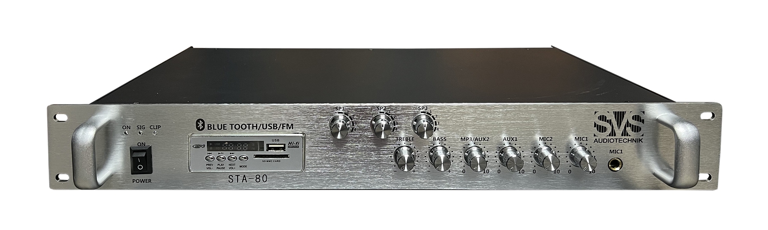 SVS Audiotechnik STA-80 Микшер-усилитель для систем Public Address в Джанкое