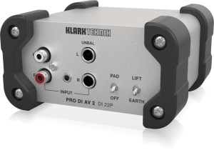 Klark Teknik DI 22P пассивный стерео директ-бокс в Джанкое