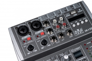 SVS Audiotechnik mixers AM-4 DSP Аналоговый микшерный пульт, 4-канала в Джанкое